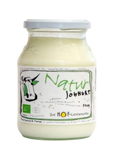 Joghurt Natur, stichfest, 500ml