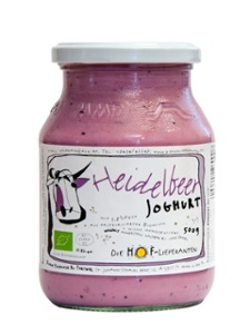 Joghurt Heidelbeere, 500ml
